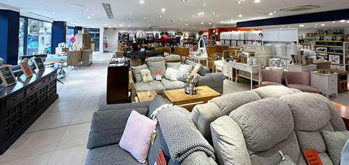 Furniture in a St Peter's superstore