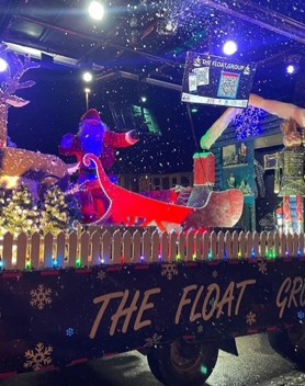 The Christmas Float