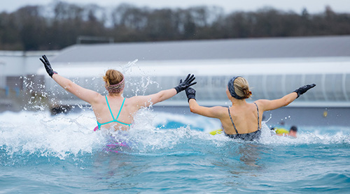 Cold water swimming