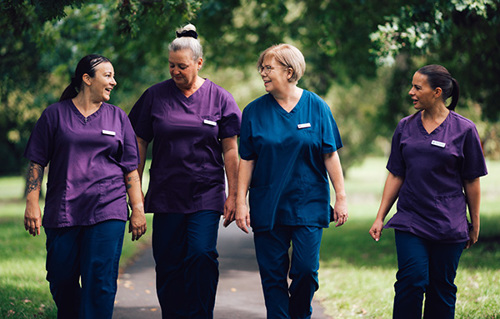 Hospice at Home staff