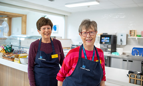 Coffee Shop volunteers