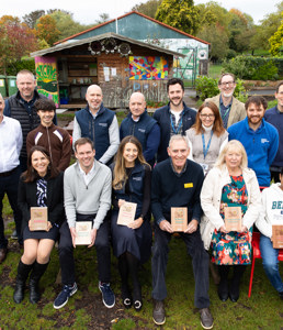 Hospice gardens win at the Bee Bold Awards