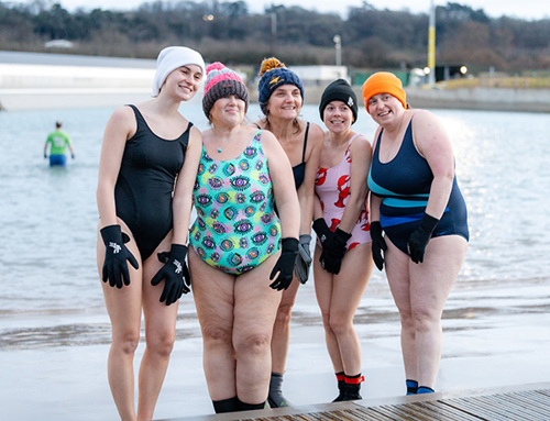Cold water swimmers
