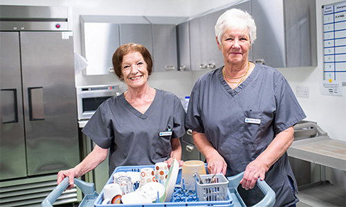 Inpatient Unit volunteers