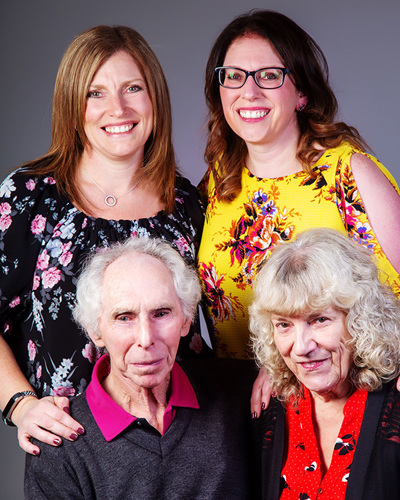 Leslie, Elaine, Kirsty and Tammy